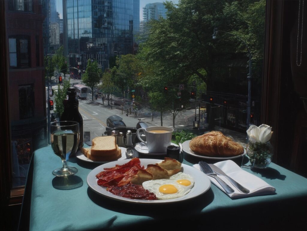 Brunch Meal with Window View - Best Brunch in Denver
