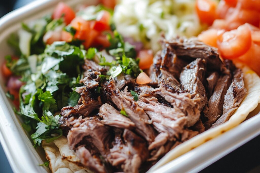 Bryssa's Taqueria Food Truck in Pueblo - Carne Asada Taco
