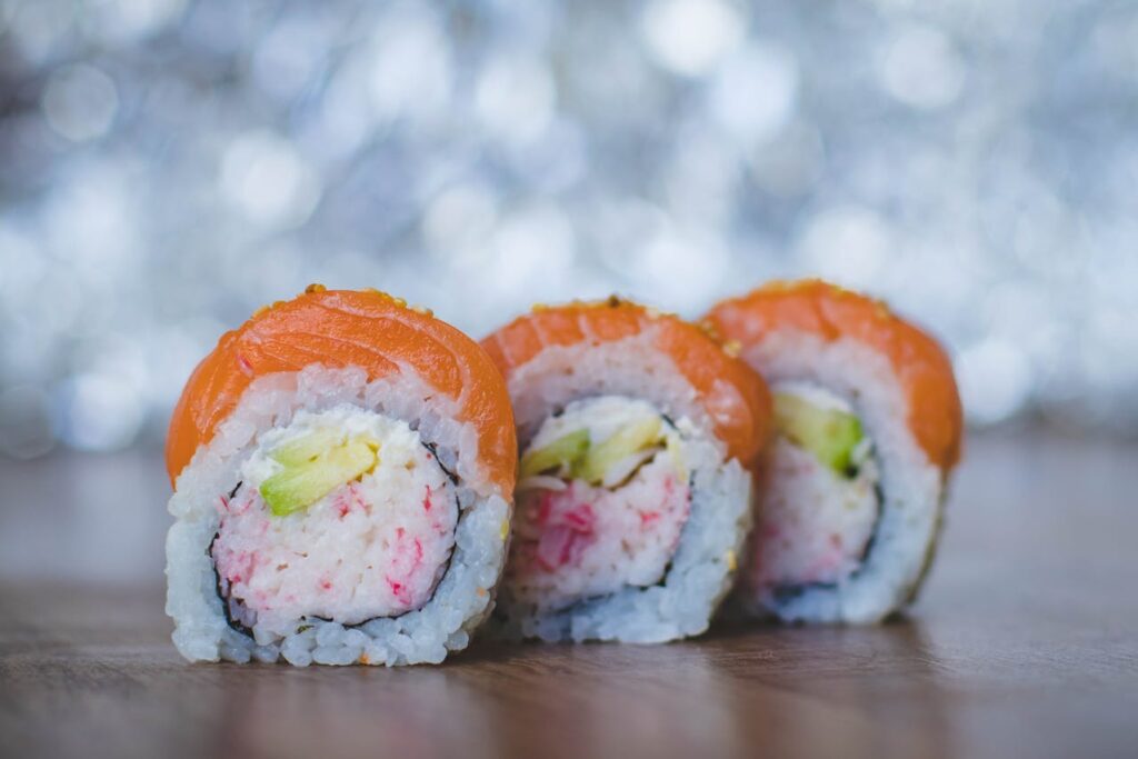 california roll - best sushi in boulder